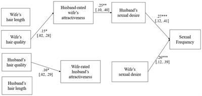 Wives with long and high-quality hair have more frequent sex